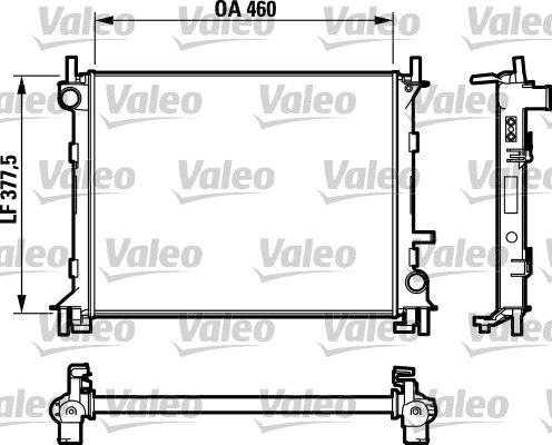 Radiateur, refroidissement du moteur