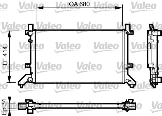 Radiateur, refroidissement du moteur