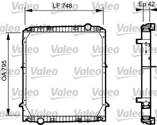 Radiateur, refroidissement du moteur NEW ORIGINAL PART