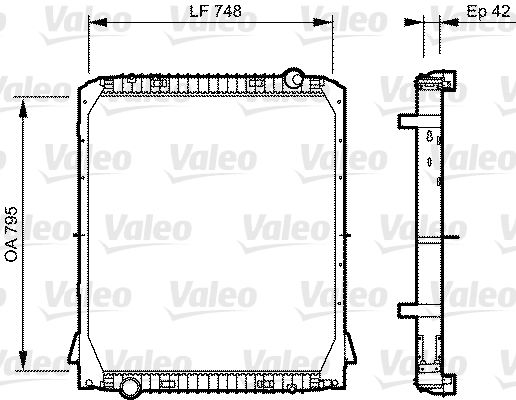 Radiateur, refroidissement du moteur NEW ORIGINAL PART