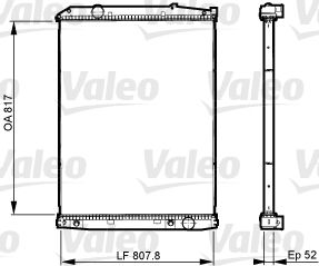 Faisceau de radiateur, refroidissement du moteur PIÈCE NEUVE