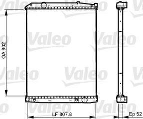 Faisceau de radiateur, refroidissement du moteur PIÈCE NEUVE