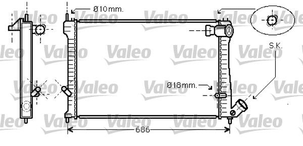 Radiateur, refroidissement du moteur