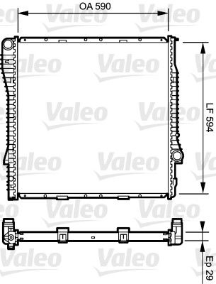 Radiateur, refroidissement du moteur