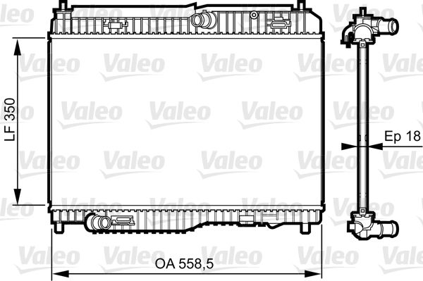 Radiateur, refroidissement du moteur