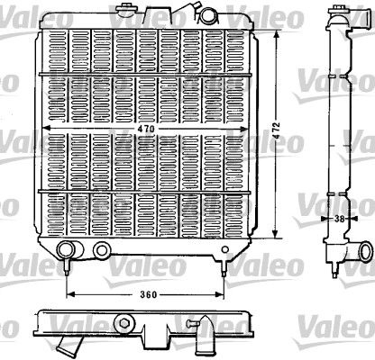 Radiateur, refroidissement du moteur