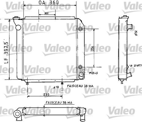 Radiateur, refroidissement du moteur