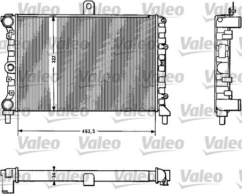 Radiateur, refroidissement du moteur