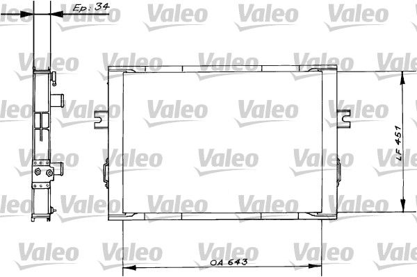 Radiateur, refroidissement du moteur NEW ORIGINAL PART