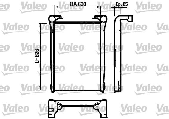 Intercooler, échangeur NEW ORIGINAL PART