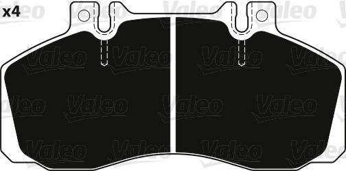 Kit de plaquettes de frein, frein à disque OPTIPACK