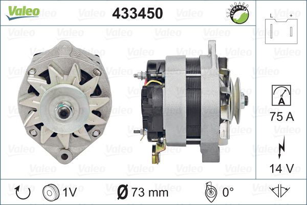 Alternateur VALEO RE-GEN REMANUFACTURED