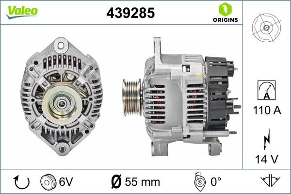 Alternateur VALEO ORIGINS NEW