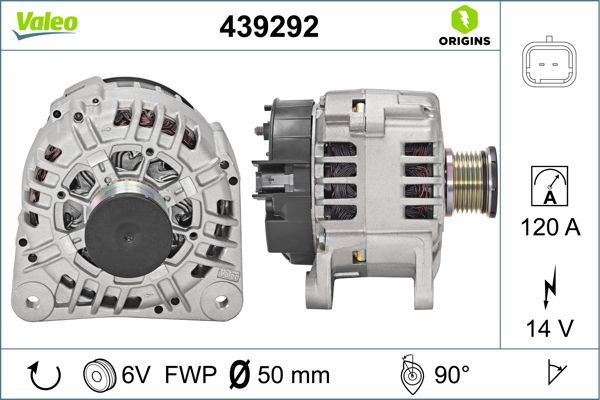 Alternateur VALEO ORIGINS NEW