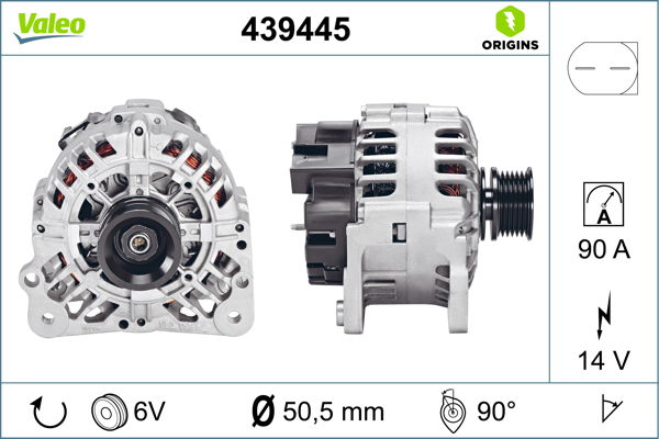 Alternateur VALEO ORIGINS NEW