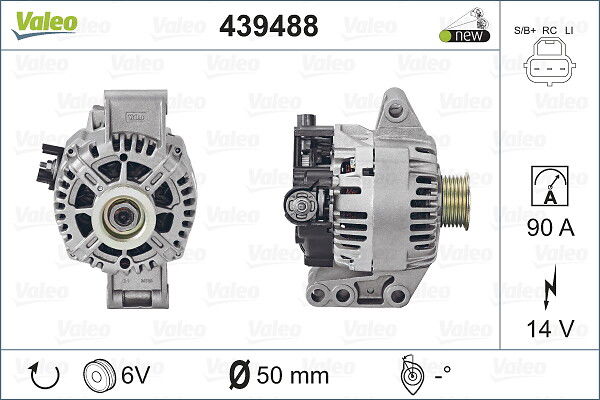 Alternateur VALEO ORIGINS NEW