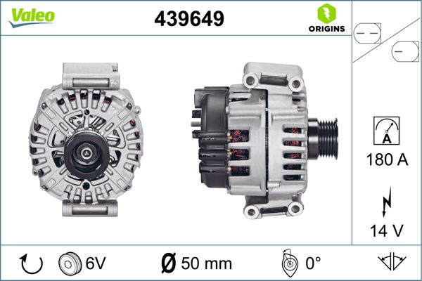 Alternateur VALEO ORIGINS NEW
