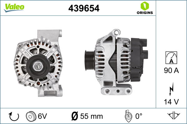 Alternateur VALEO ORIGINS NEW