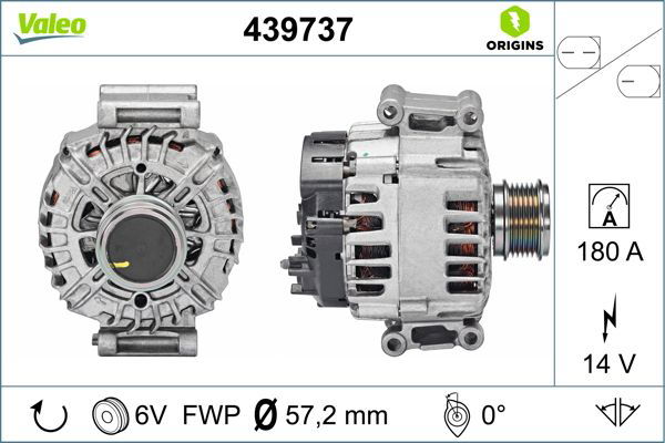 Alternateur VALEO ORIGINS NEW