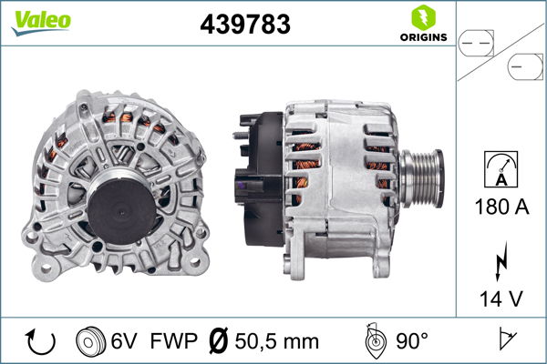 Alternateur VALEO ORIGINS NEW