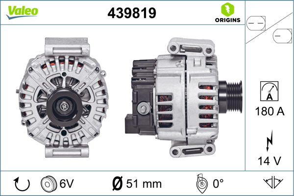 Alternateur VALEO ORIGINS NEW