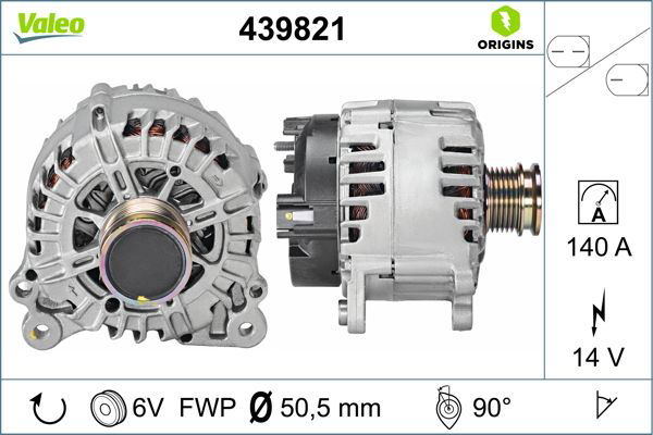 Alternateur VALEO ORIGINS NEW