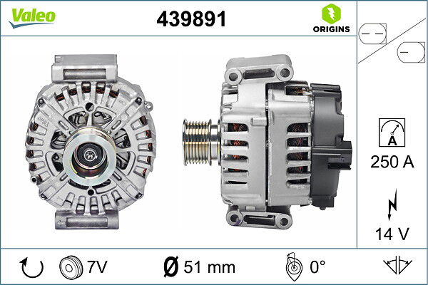 Alternateur VALEO ORIGINS NEW