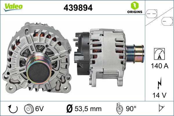 Alternateur VALEO ORIGINS NEW