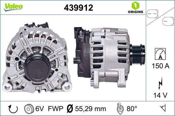 Alternateur VALEO ORIGINS NEW