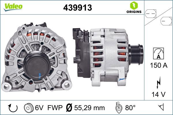 Alternateur VALEO ORIGINS NEW