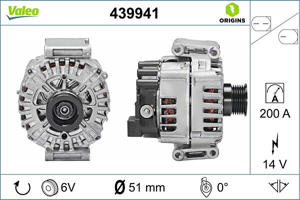 Alternateur VALEO ORIGINS NEW