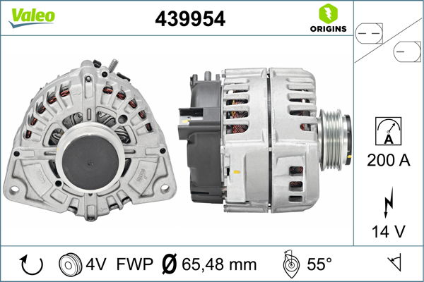 Alternateur VALEO ORIGINS NEW