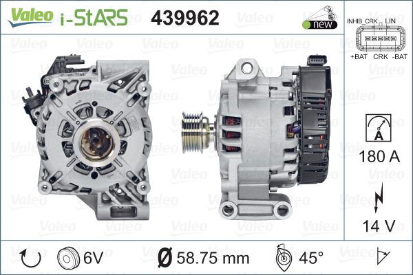 Alternateur VALEO ORIGINS NEW STOP&START