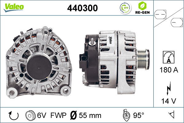 Alternateur VALEO RE-GEN REMANUFACTURED