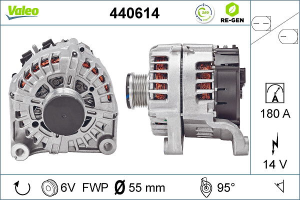 Alternateur VALEO RE-GEN REMANUFACTURED