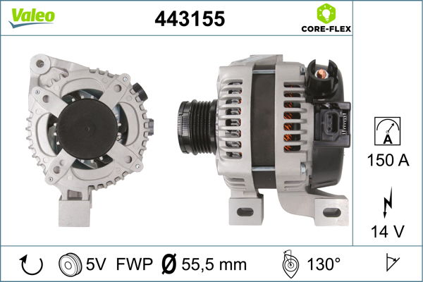 Alternateur VALEO CORE-FLEX