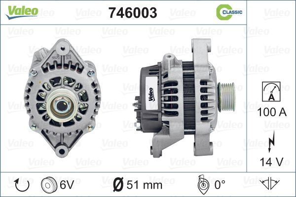 Alternateur REMANUFACTURED CLASSIC