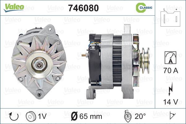 Alternateur REMANUFACTURED CLASSIC