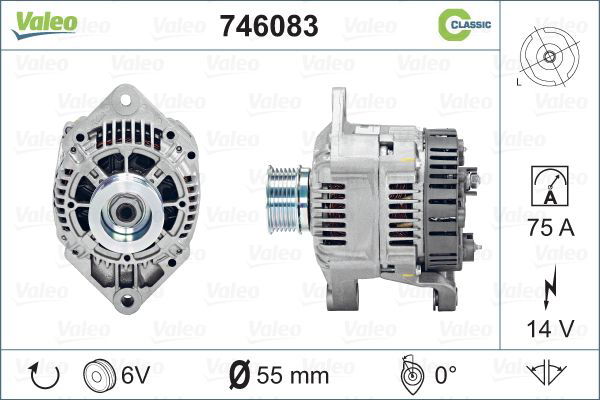 Alternateur REMANUFACTURED CLASSIC