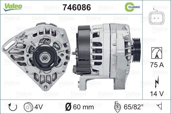 Alternateur REMANUFACTURED CLASSIC