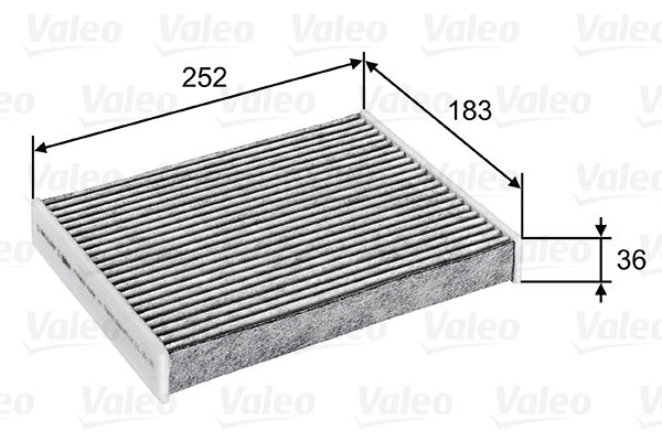 Filtre, air de l'habitacle VALEO PROTECT