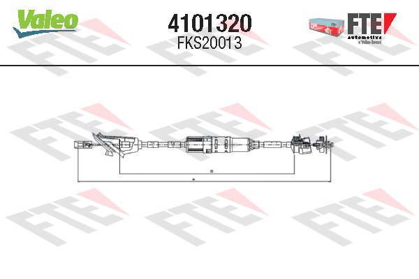 Tirette à câble, commande d'embrayage FTE CLUTCH ACTUATION