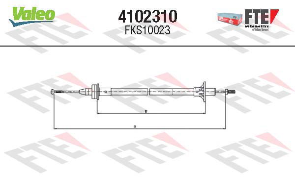 Tirette à câble, commande d'embrayage FTE CLUTCH ACTUATION