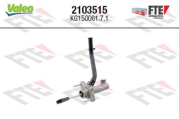 Cylindre émetteur, embrayage FTE CLUTCH ACTUATION