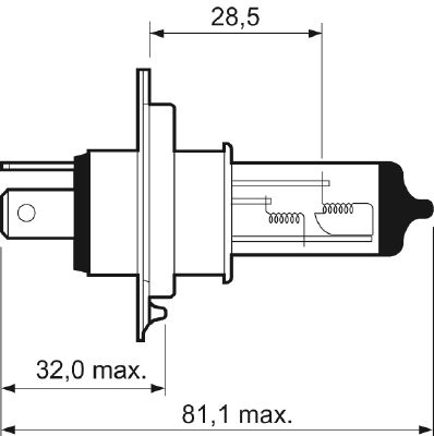 Ampoule, projecteur antibrouillard ESSENTIAL