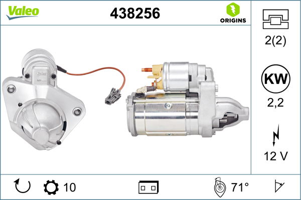 Démarreur VALEO ORIGINS NEW