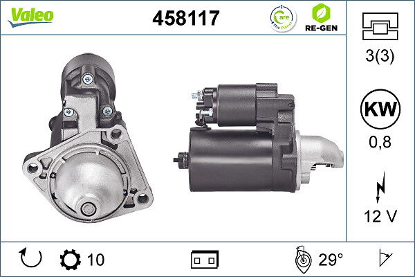 Démarreur VALEO RE-GEN REMANUFACTURED