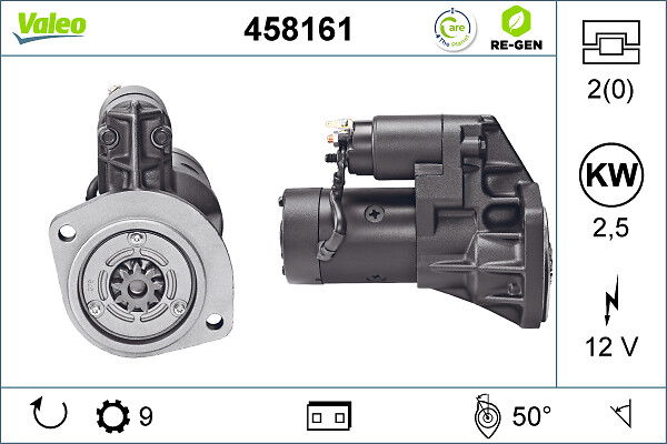 Démarreur VALEO RE-GEN REMANUFACTURED