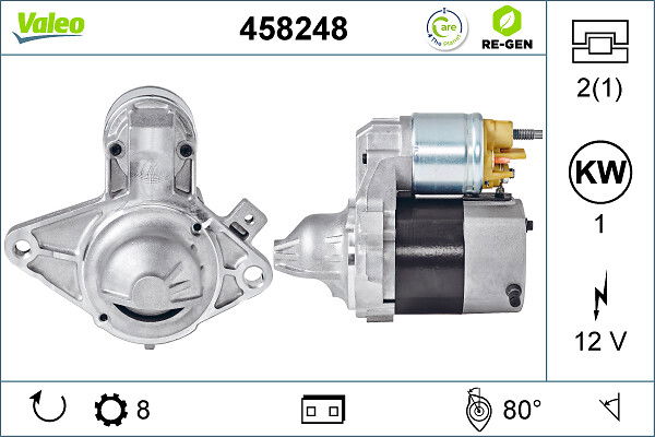 Démarreur VALEO RE-GEN REMANUFACTURED