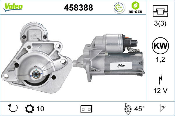 Démarreur VALEO RE-GEN REMANUFACTURED